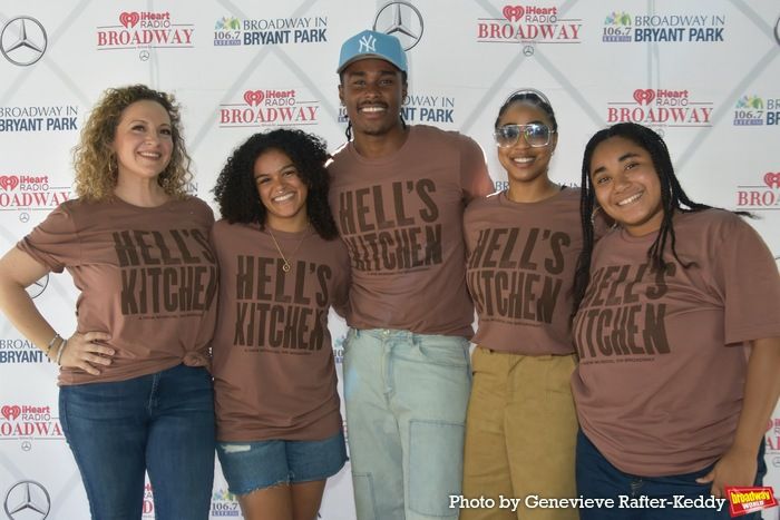 Photos: Casts of HELL'S KITCHEN, BACK TO THE FUTURE & More at Broadway in Bryant Park  Image