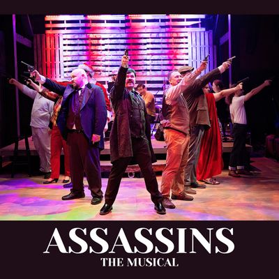 John DiFernando (John Wilkes Booth), Jason Herbert (Charles Guiteau), and J. Ryan Har Photo
