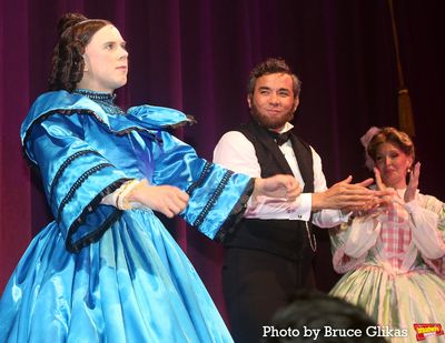 Cole Escola, Conrad Ricamora and Bianca Leigh Photo