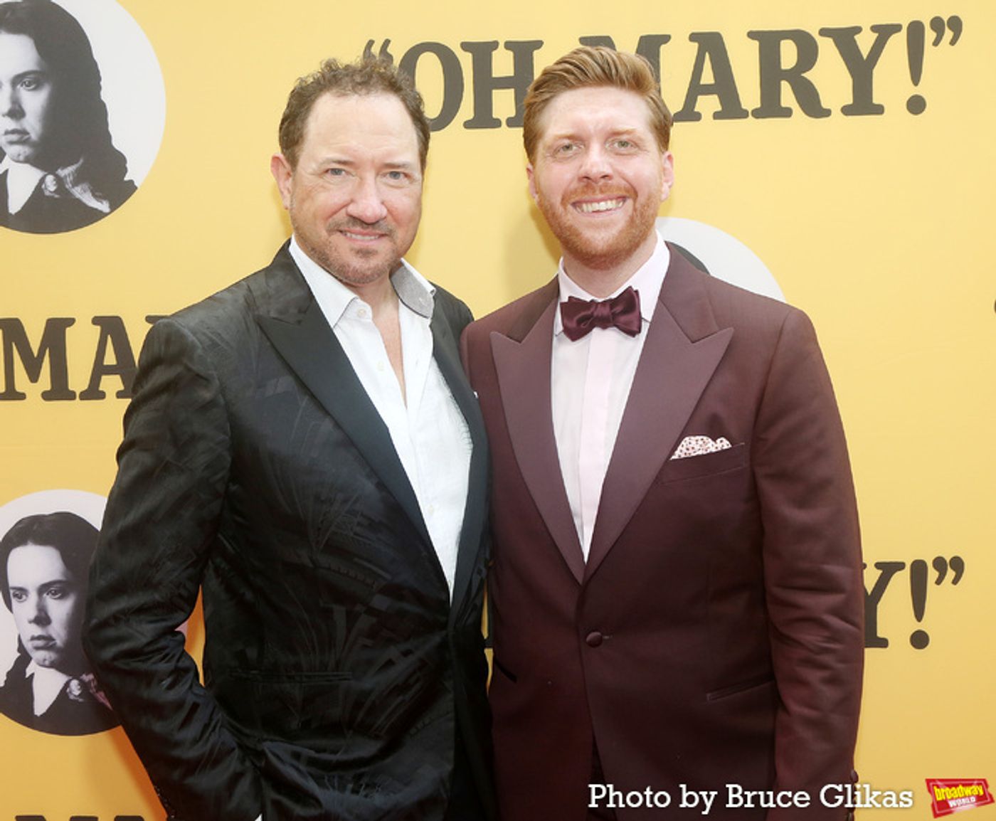 Photos: Company of OH, MARY! Hits The Red Carpet On Opening Night  Image