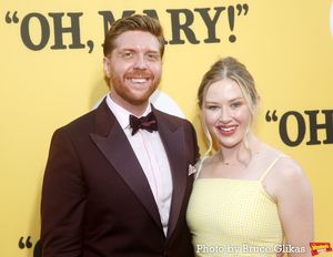 Producer Lucas McMahon and Ellie McPherson @ BroadwayWorld Producer Lucas McMahon and Ellie McPherson Photo