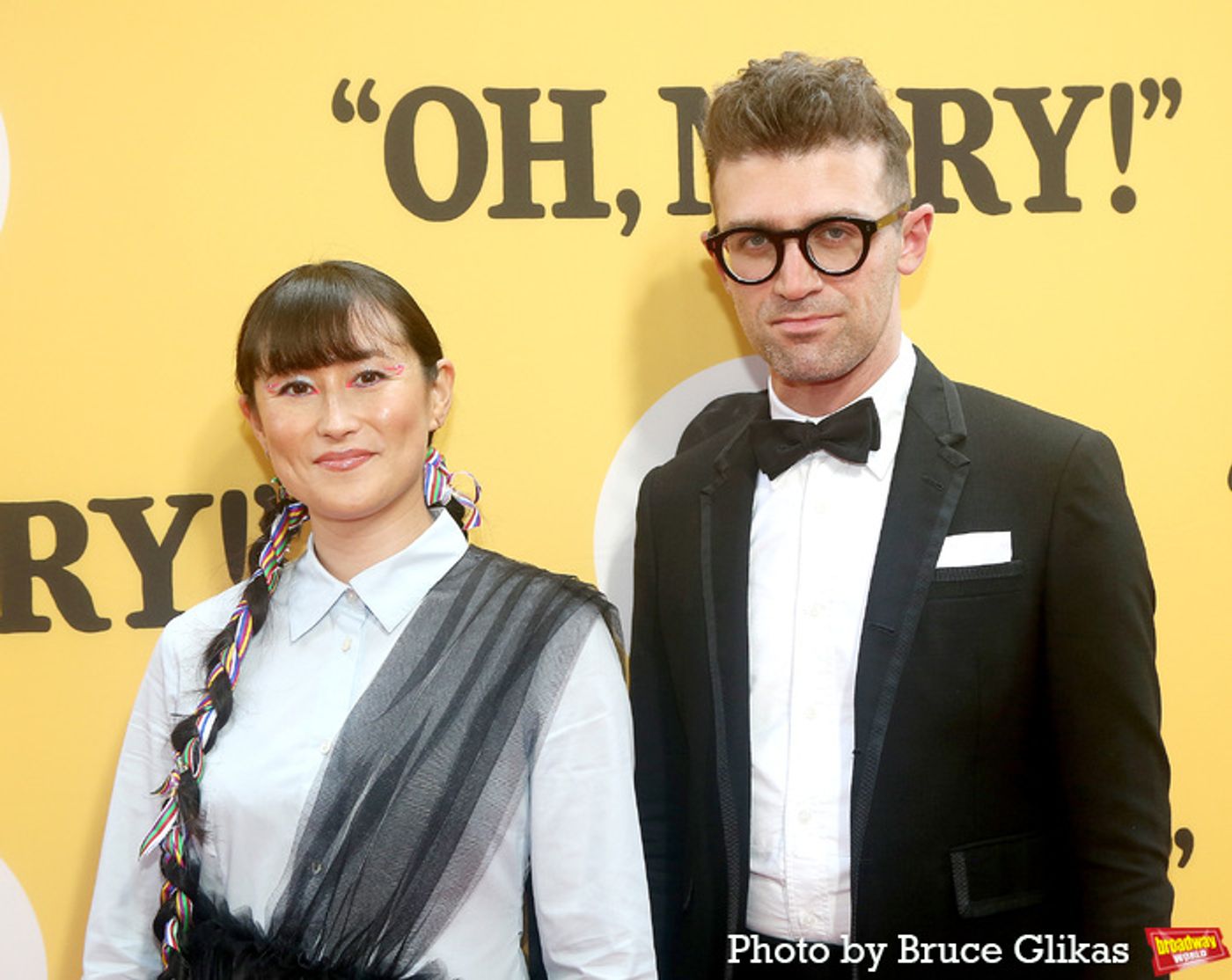 Photos: Austin Butler, Kaia Gerber, LuPone, Broderick & More Attend OH, MARY! Opening Night  Image