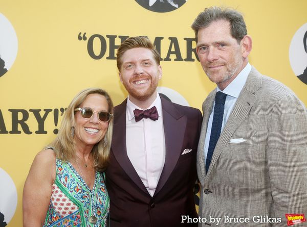 Producer Lucas McMahon and Parents Photo