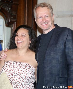 Jen Bender and Bob Martin @ BroadwayWorld Jen Bender and Bob Martin Photo