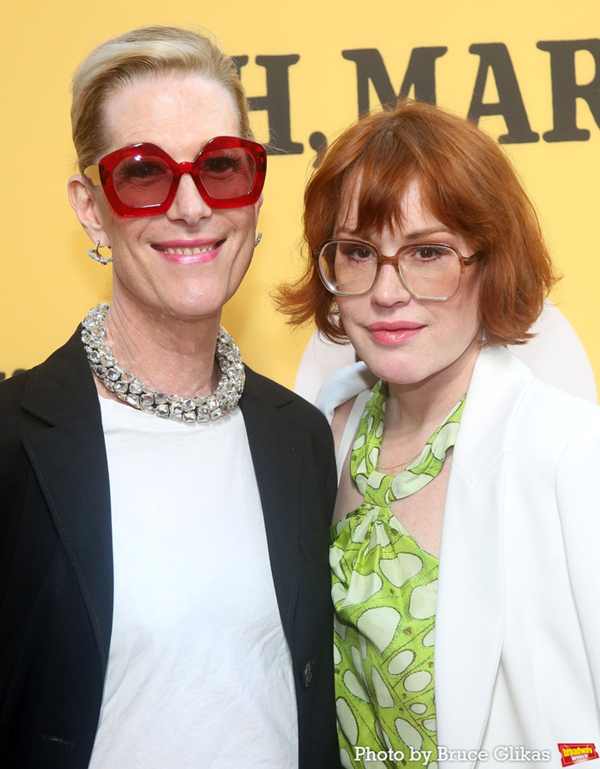 Justin Vivian Bond and Molly Ringwald at 