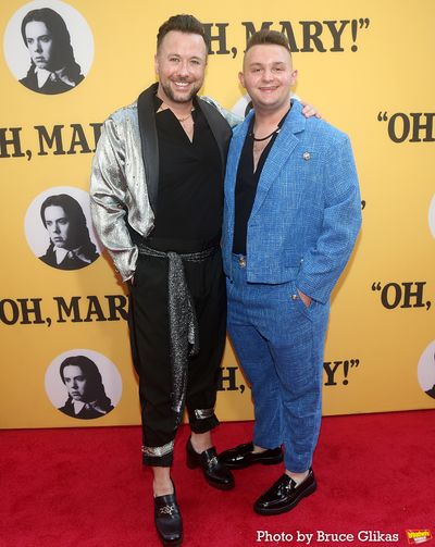 Company Manager Wes Haskell and Associate Company Manager Andrew McLaughlin Photo