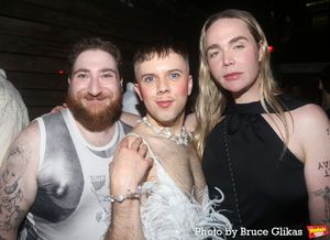 Hunter Abrams, Cole Escola and Guest @ BroadwayWorld Hunter Abrams, Cole Escola and Guest Photo