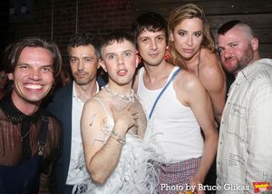 Aaron Jackson, Christian Coulson, Cole Escola, Josh Sharp, Charlene Incarnate and  Gu Photo