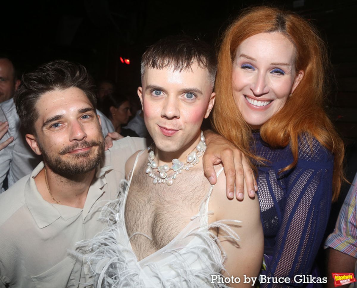 Andy Mientus, Cole Escola and Our Lady J at 