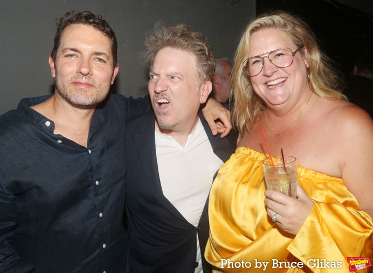 Zach Shaffer, Dan Finnerty and Bridget Everett at 