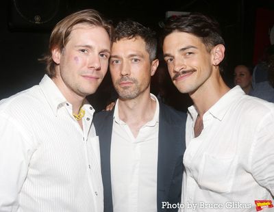 Zachary Booth, Christian Coulson and David Merten Photo