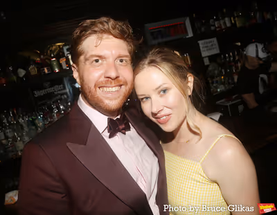 Producer Lucas McMahon and llie MacPherson Photo