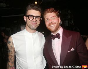 Director Sam Pinkleton and Producer Lucas McMahon @ BroadwayWorld Director Sam Pinkleton and Producer Lucas McMahon Photo