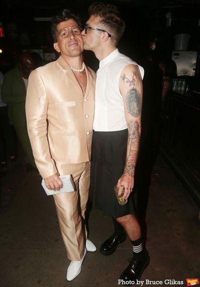 Andfrew Russell and Director Sam Pinkleton Photo