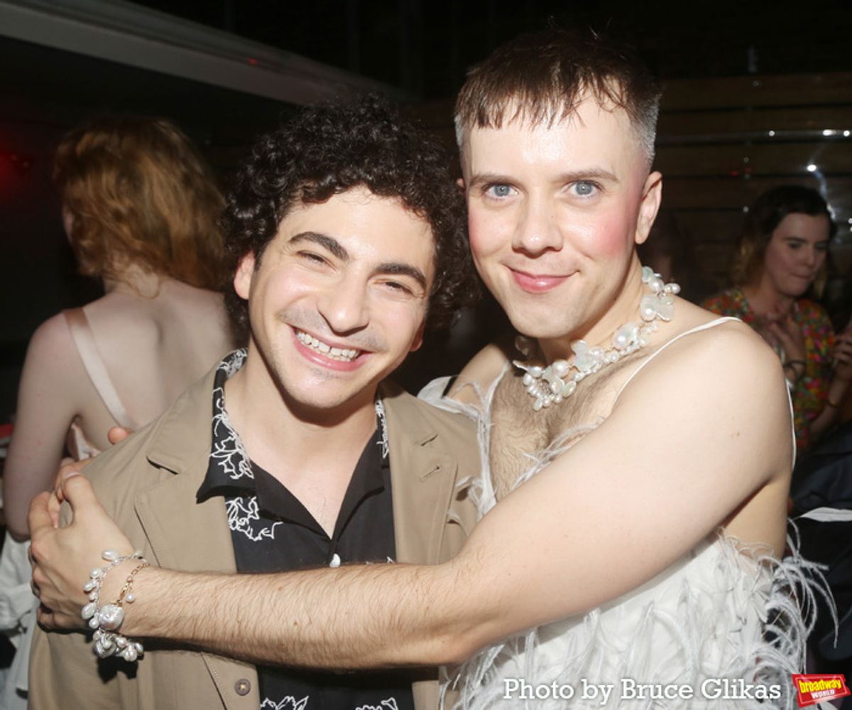 Tony Macht and Cole Escola at 