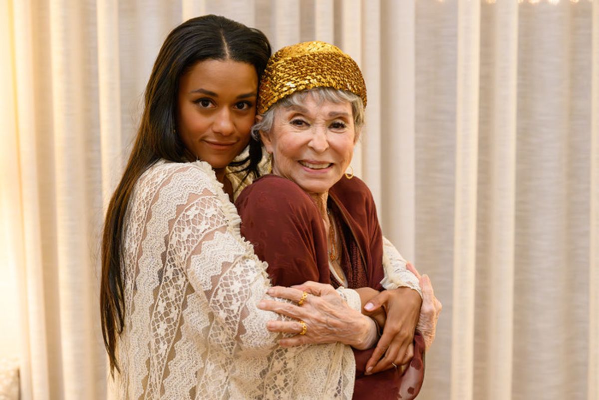 Ariana DeBose With Rita Moreno at 