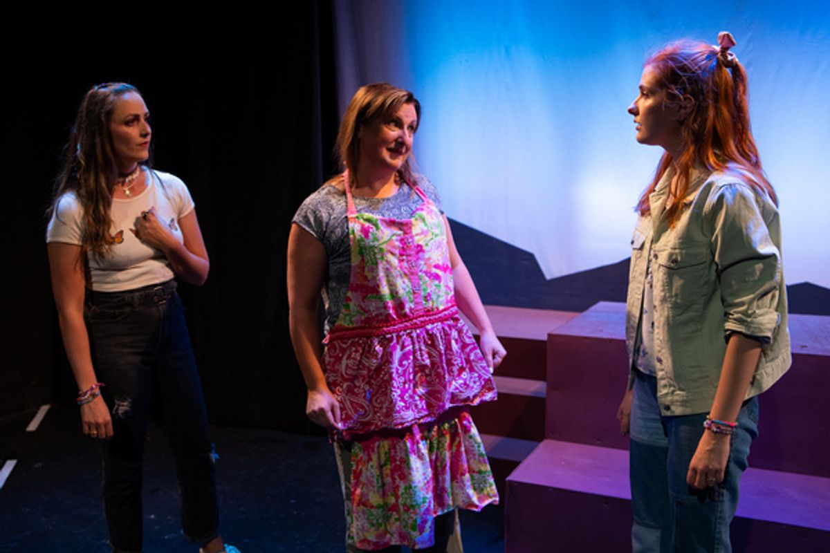 Karylin Veres, Anne Sheridan-Smith, and Rachel Guth  at 