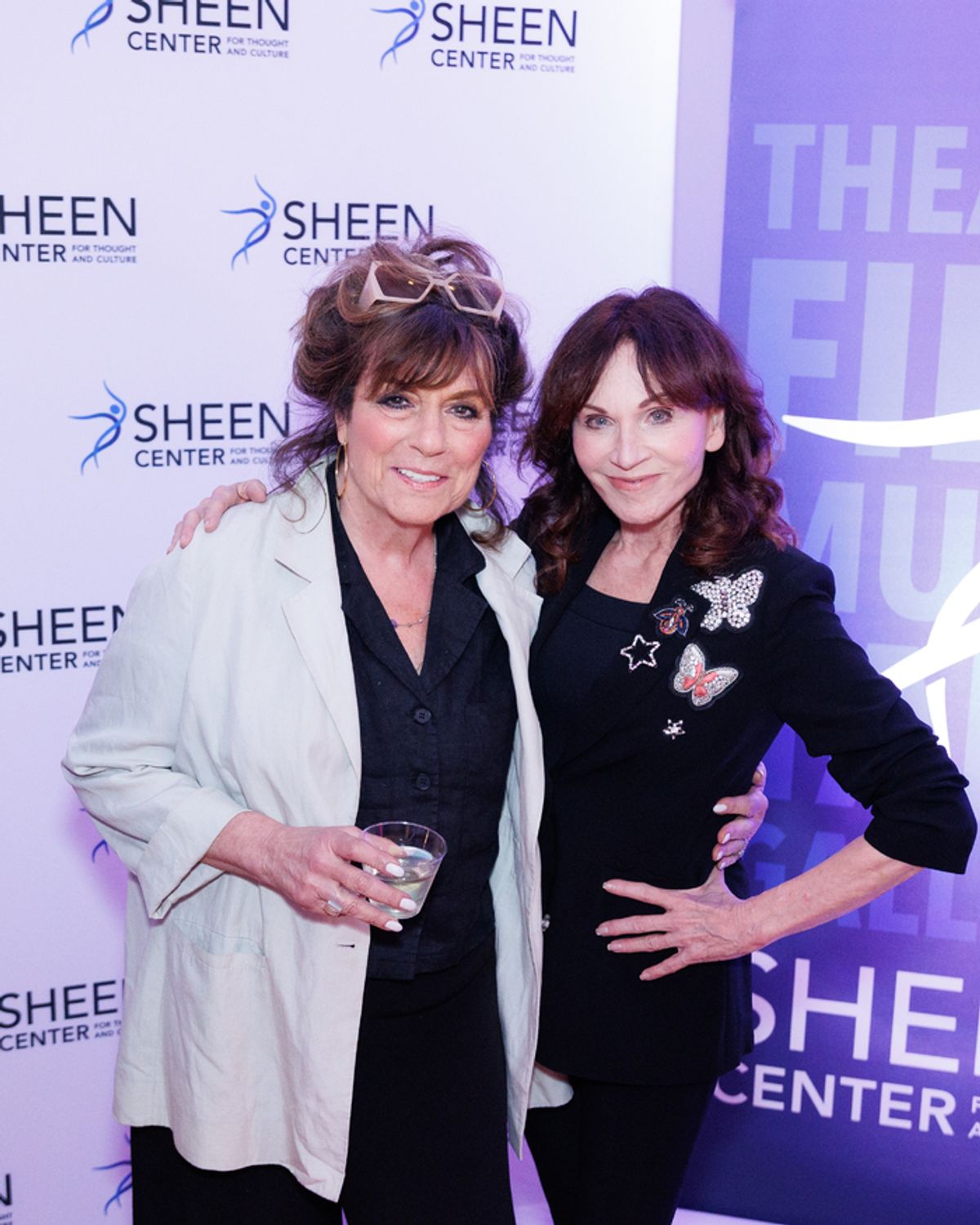Caroline Aaron, Marilu Henner at 