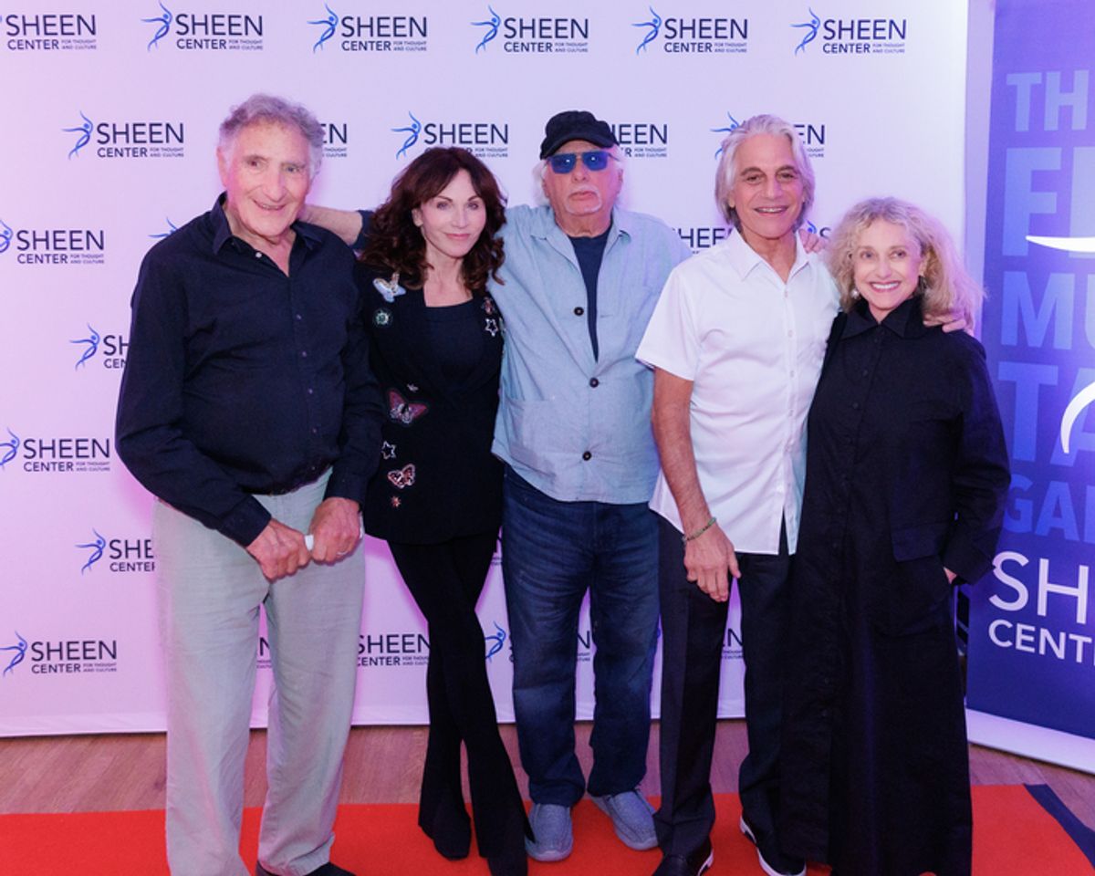 Judd Hirsch, Marilu Henner, Ed Weinberger, Tony Danza, Carol Kane at 