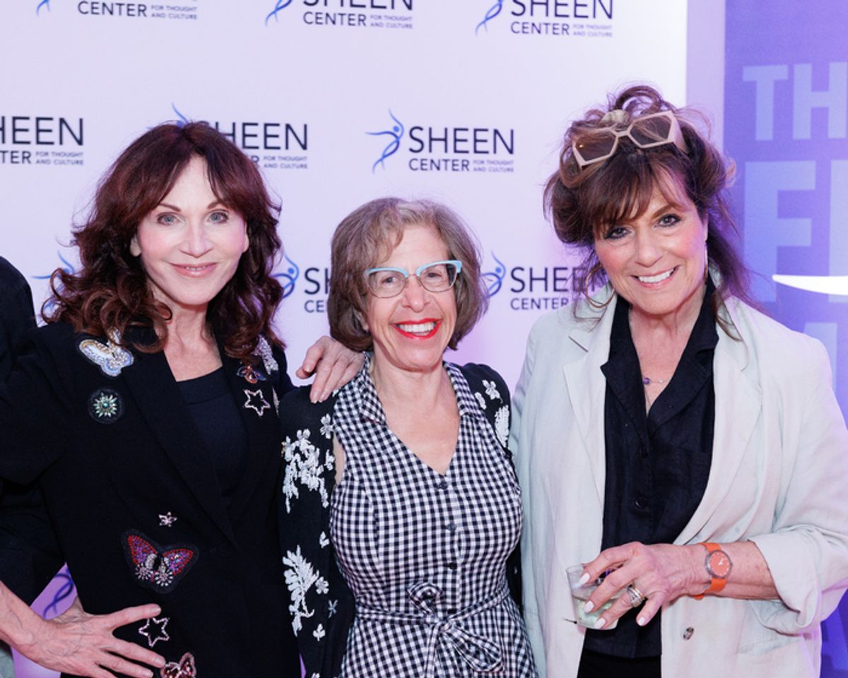 Marilu Henner, Jackie Hoffman, Caroline Aaron at 