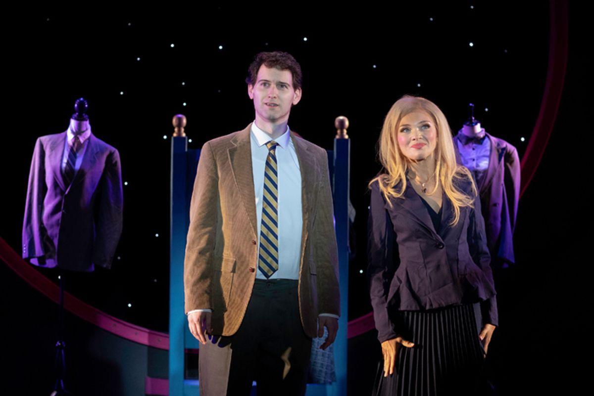 Quinn Corcoran (Emmett Forrest) and Emma Flynn Bespolka  at 