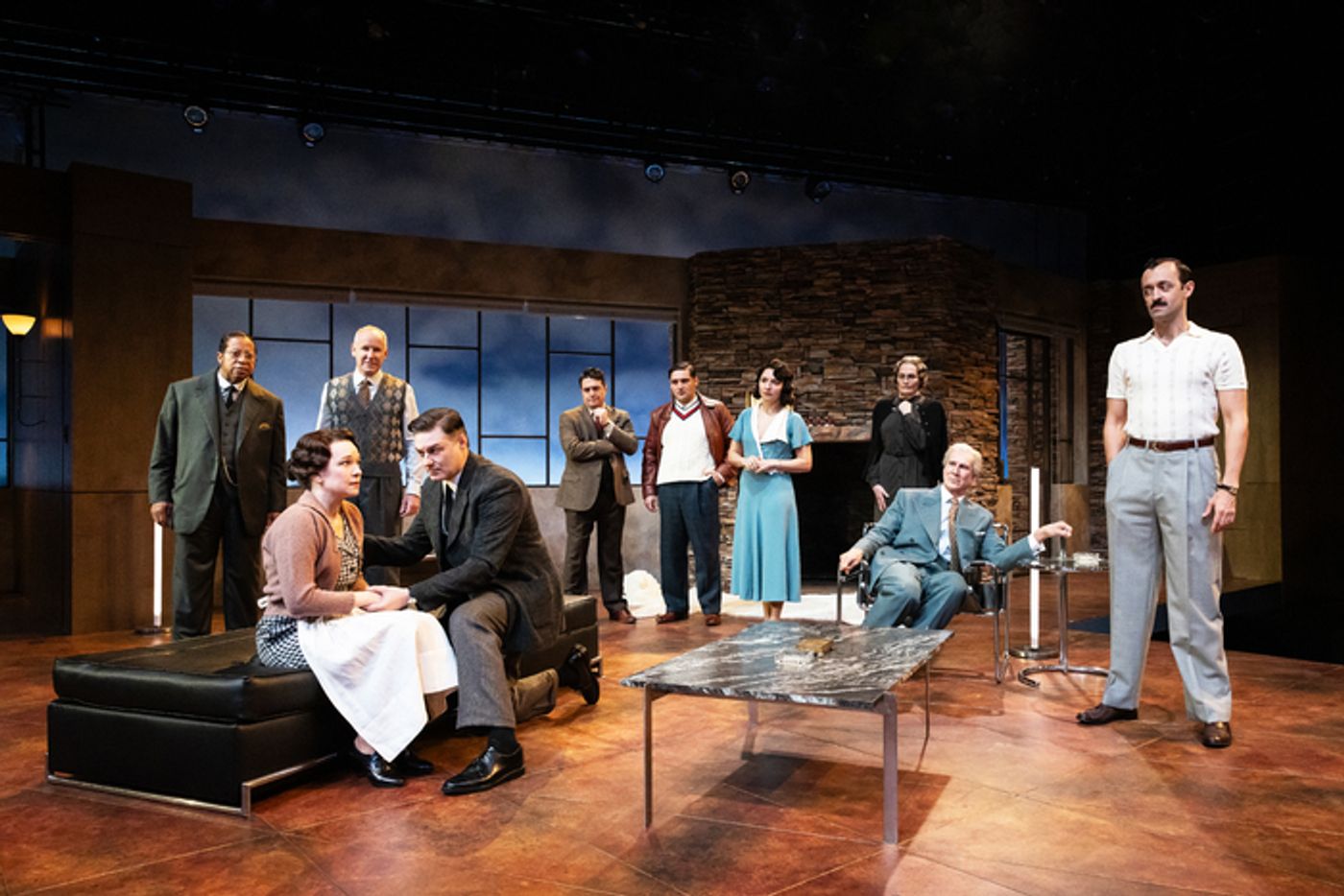 Photos: Agatha Christie's AND THEN THERE WERE NONE at Alley Theatre  Image