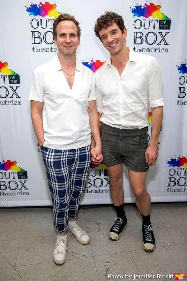 Ryan Spahn, Michael Urie Photo
