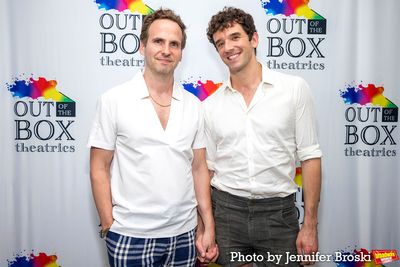 Ryan Spahn, Michael Urie Photo