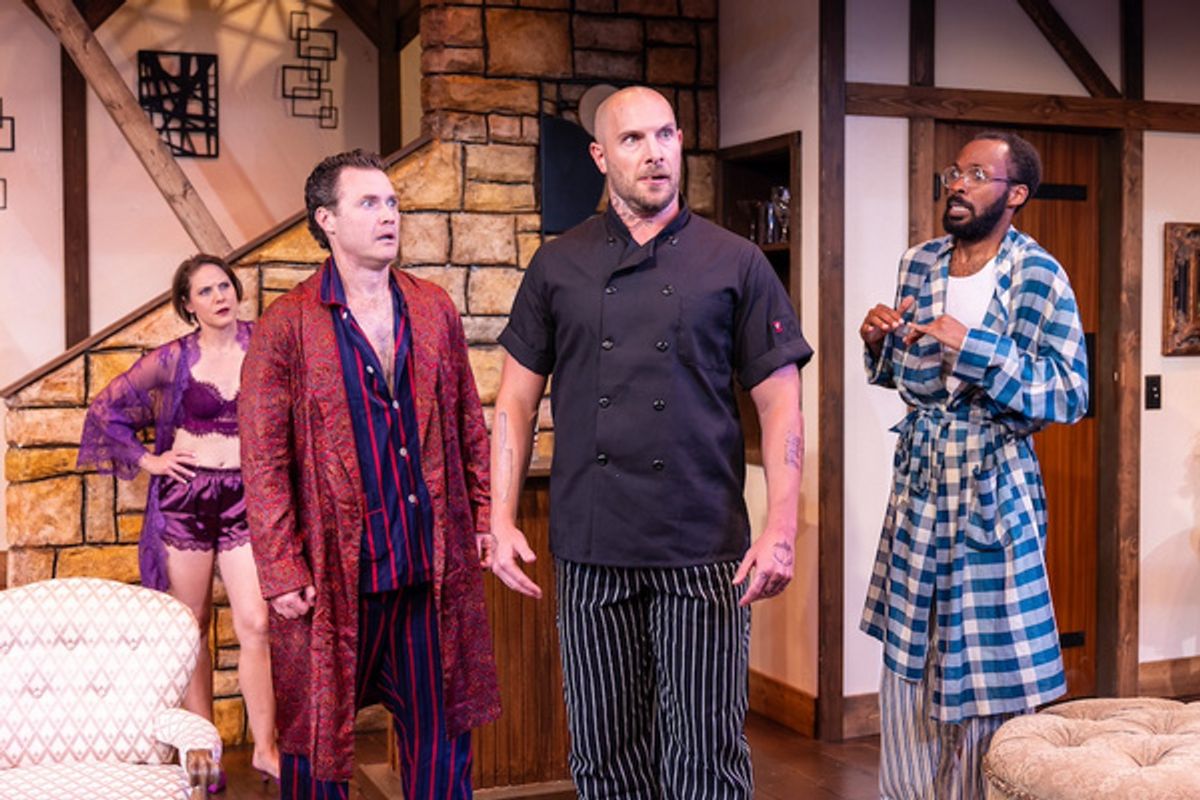 Kim Morgan Dean, Brian Robert Burns, Jared Van Heel, and Brandon J. Pierce at 