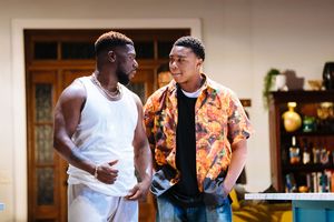 Dwane Walcott and Kaireece Denton Photo