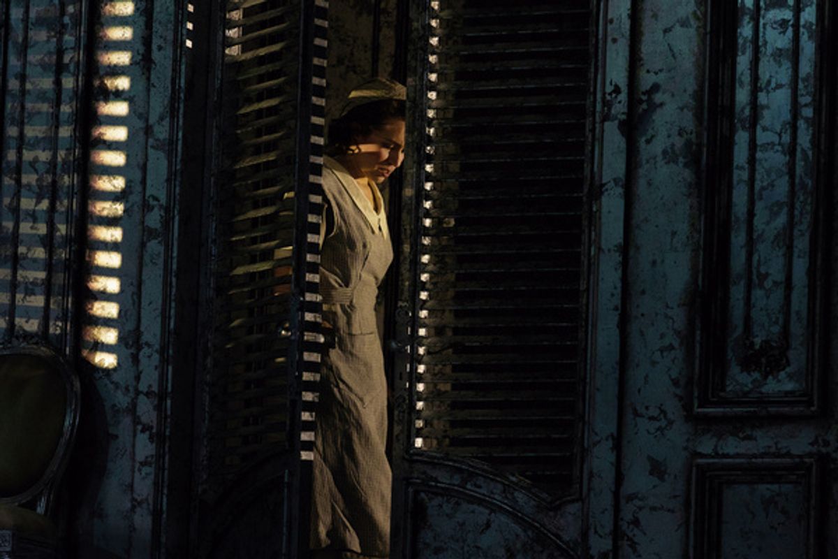 Elisa Sunshine (Annina), photo by Curtis Brown for the Santa Fe Opera at Photos: LA TRAVIATA at Santa Fe Opera