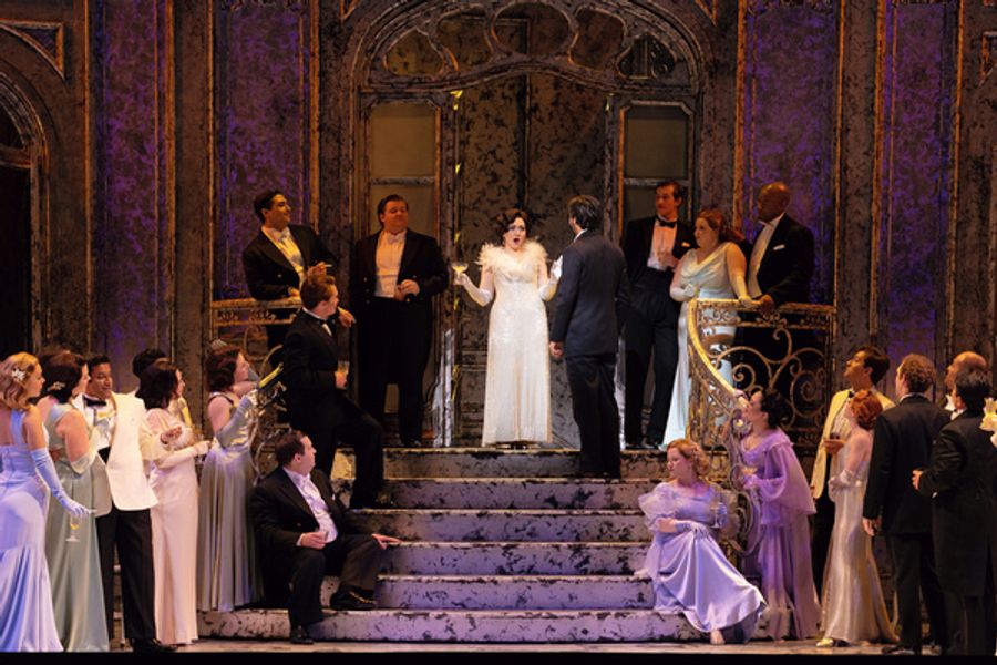 Photos: LA TRAVIATA at Santa Fe Opera Image