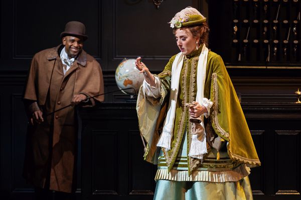 Ryan Speedo Green (Don Giovanni), Rachael Wilson (Donna Elvira), photo by Curtis Brow Photo