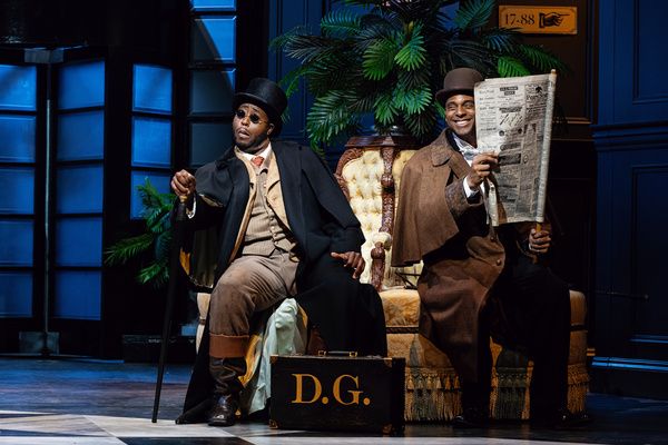Nicholas Newton (Leporello), Ryan Speedo Green (Don Giovanni), photo by Curtis Brown  Photo