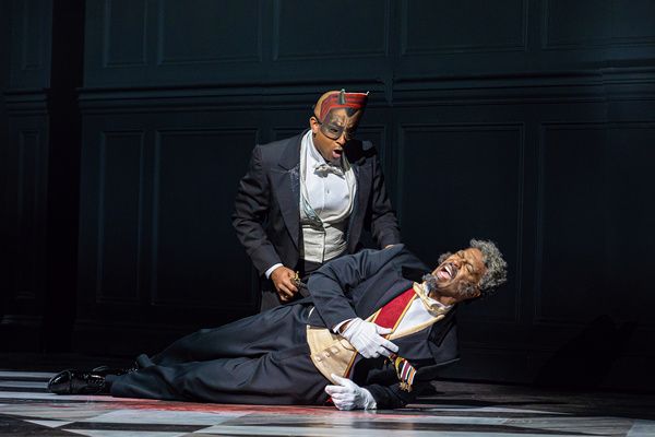 Ryan Speedo Green (Don Giovanni), Soloman Howard (Il Commendatore), photo by Curtis B Photo