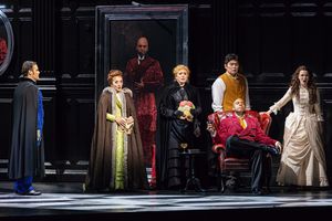 L - R David Portillo (Don Ottavio), Rachel Wilson (Donna Elvira), Rachel Fitzgerald ( Photo