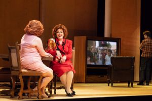 L - R: Jennifer Johnson Cano (Michele), Wendy Bryn Harmer (Marilyn), Anthony Roth Cos Photo