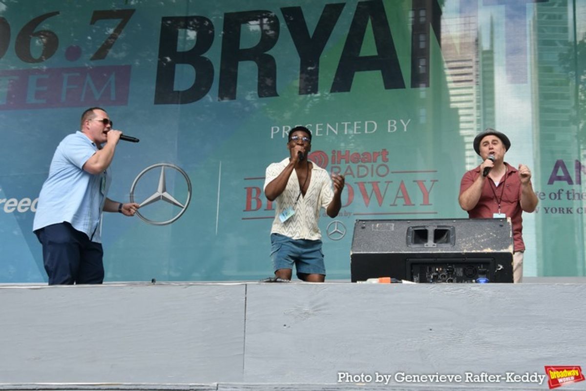 Jim Ferris, Gilbert Domally and Ben Jeffrey at 