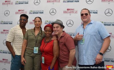 Gilbert Domally, Jackie Rene, Tshidi Manye, Jim Ferris and Ben Jeffrey Photo