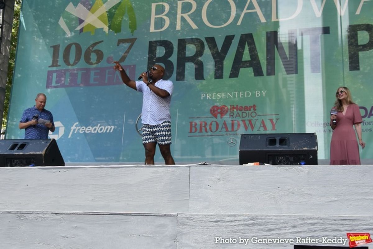 Michael James Scott joins 106.7 Lite FM's Hosts-Paul Cubby Bryant and Christine Ngy at 