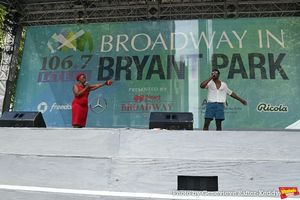 Tshidi Manye and Gilbert Domally @ BroadwayWorld Tshidi Manye and Gilbert Domally Photo
