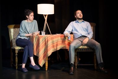 Tracey Beltrano & Miguel Bertrand in CON. Photo by John Robert Hoffman. Photo