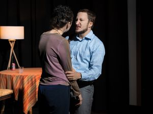 Tracey Beltrano & Miguel Bertrand in CON. Photo by John Robert Hoffman. Photo