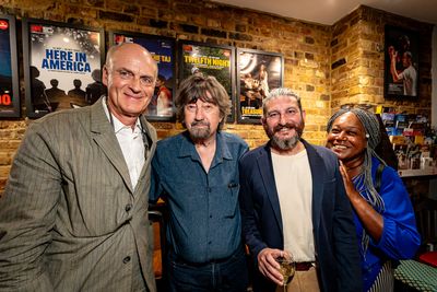 William Chubb, Trevor Nunn, David Ahmad, Juliet Garricks - credit Steve Gregson Photo