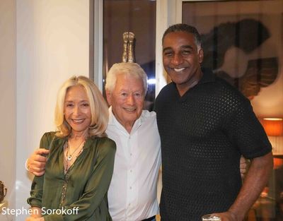 Eda Sorokoff, Stephen Sorokoff, Norm Lewis Photo