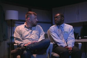 Nate Faust and Debo Balogun @ BroadwayWorld Nate Faust and Debo Balogun Photo