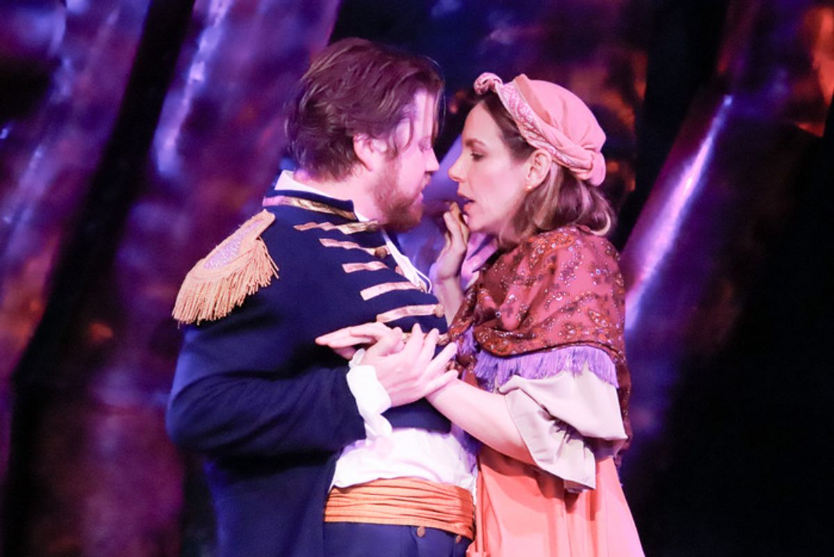 Peyton Crim, Sarah Wolter at 