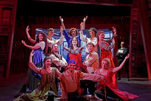 Emilee Mari Fruscella as Julie Nichols & the Cast of Tootsie Photo