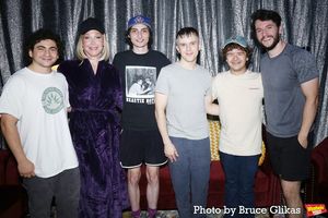 Tony Macht, Bianca Leigh, Finn Wolfhard, Cole Escola, Gaten Matarazzo and James Scully @ BroadwayWorld Tony Macht, Bianca Leigh, Finn Wolfhard, Cole Escola, Gaten Matarazzo and James Scull Photo