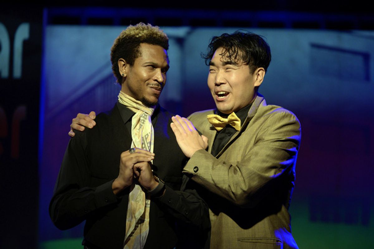 John C. Sweet and Sang Kim  Photo by Francisco Hermosillo III  at 